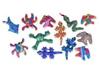 Obrázek z Pískové zvířátko barevné 7-11cm, 12dr 